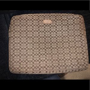 coach computer sleeve